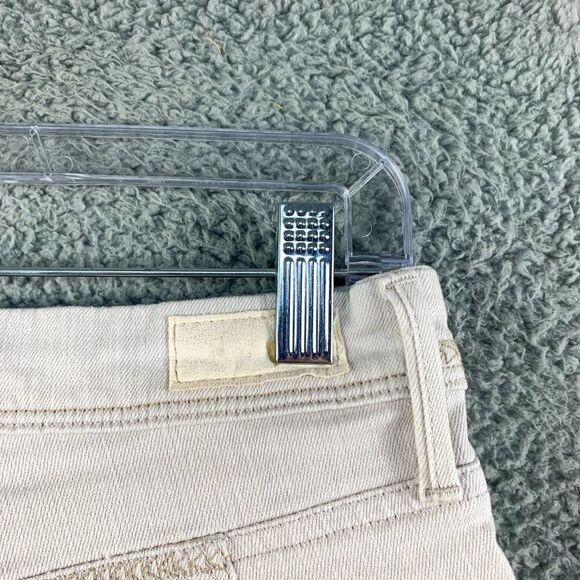 Levis Demi Curve Jeans Womens 27 Ivory Classic Rise Slim Leg Stretch Western - Picture 8 of 16